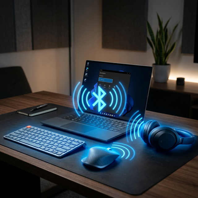 How to connect a bluetooth device to a windows 10 computer or laptop